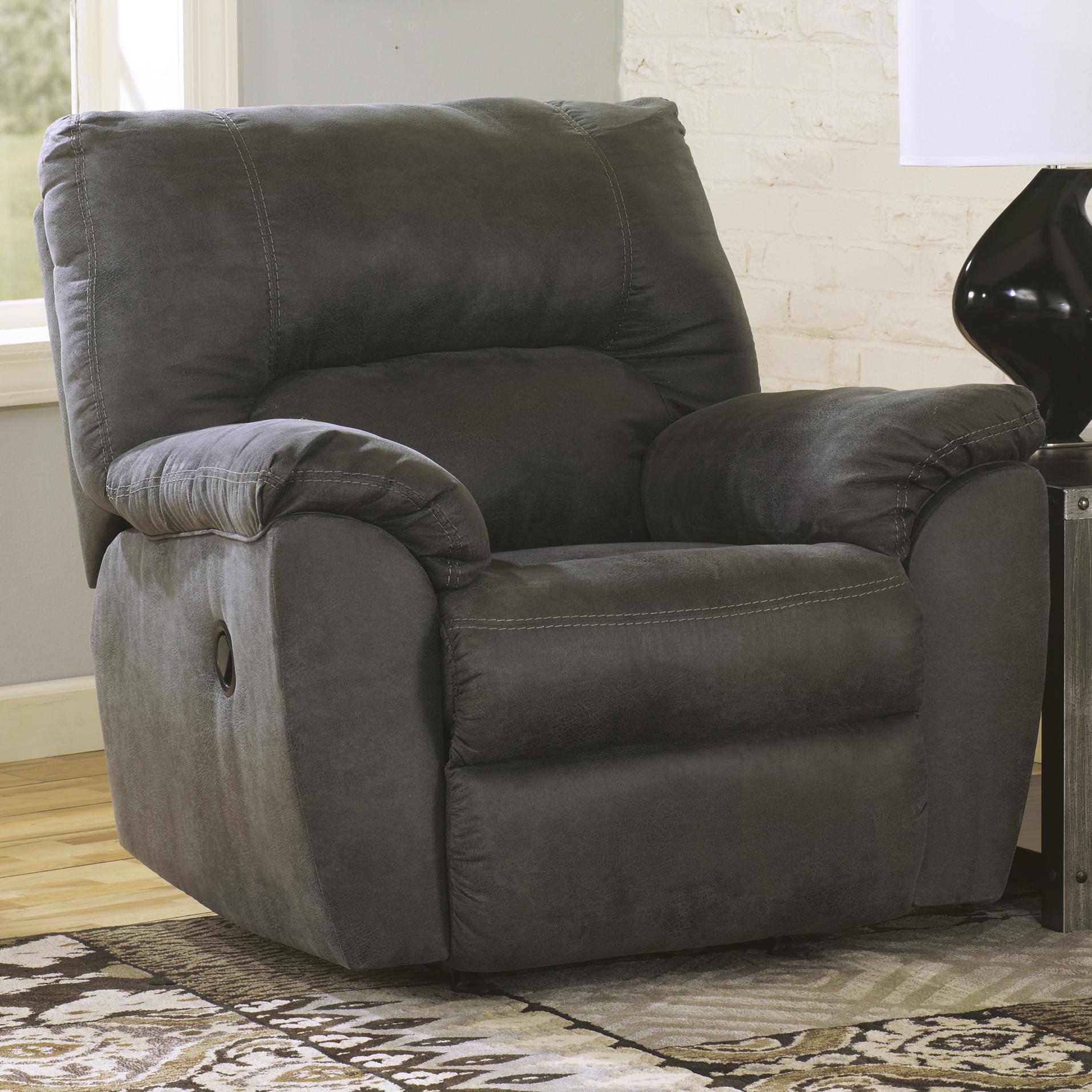 Signature Design by Ashley Drakestone 3540225 Casual Rocker Recliner with Heat and Massage Furniture and ApplianceMart Recliner Three Way